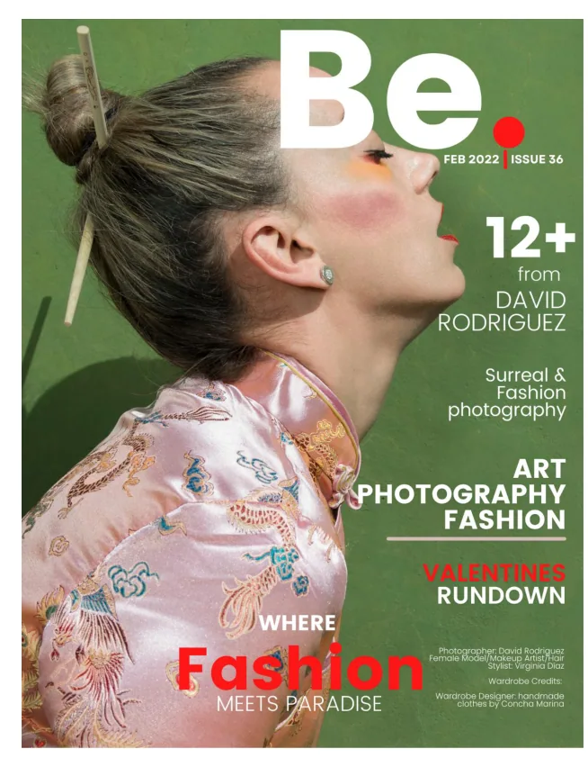 Original Justbe Magazine issue 36 cover