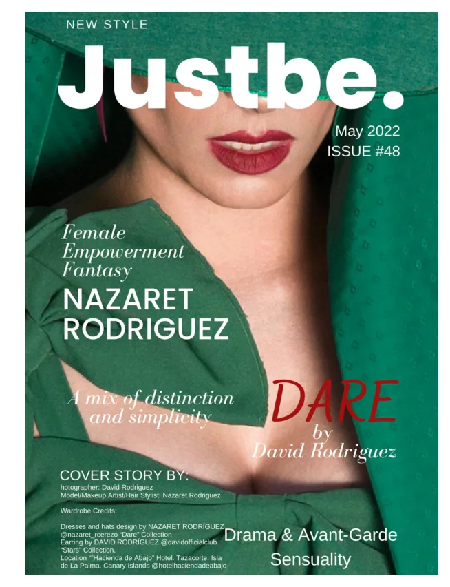 Original Justbe Magazine issue 48 cover