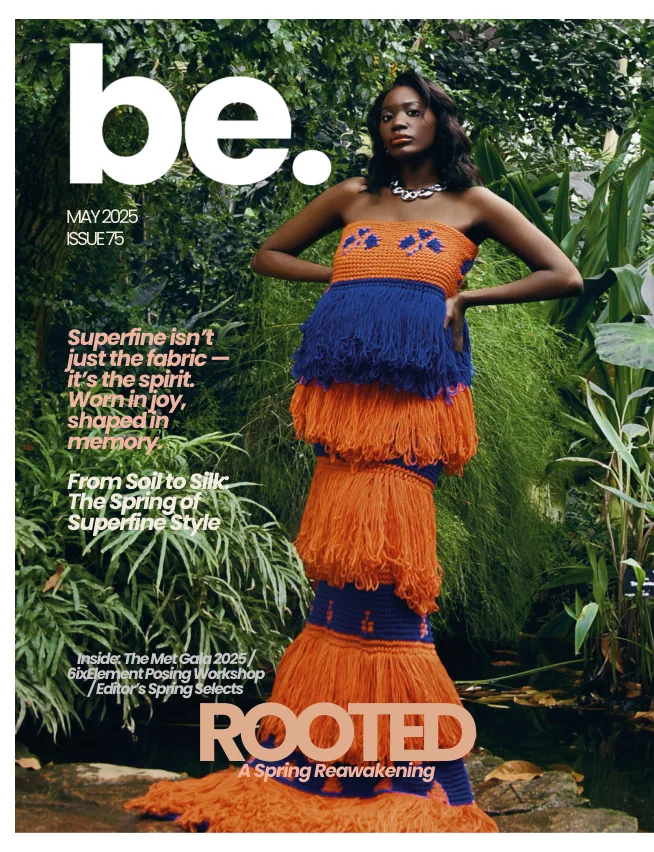 Original Justbe Magazine issue 75 cover
