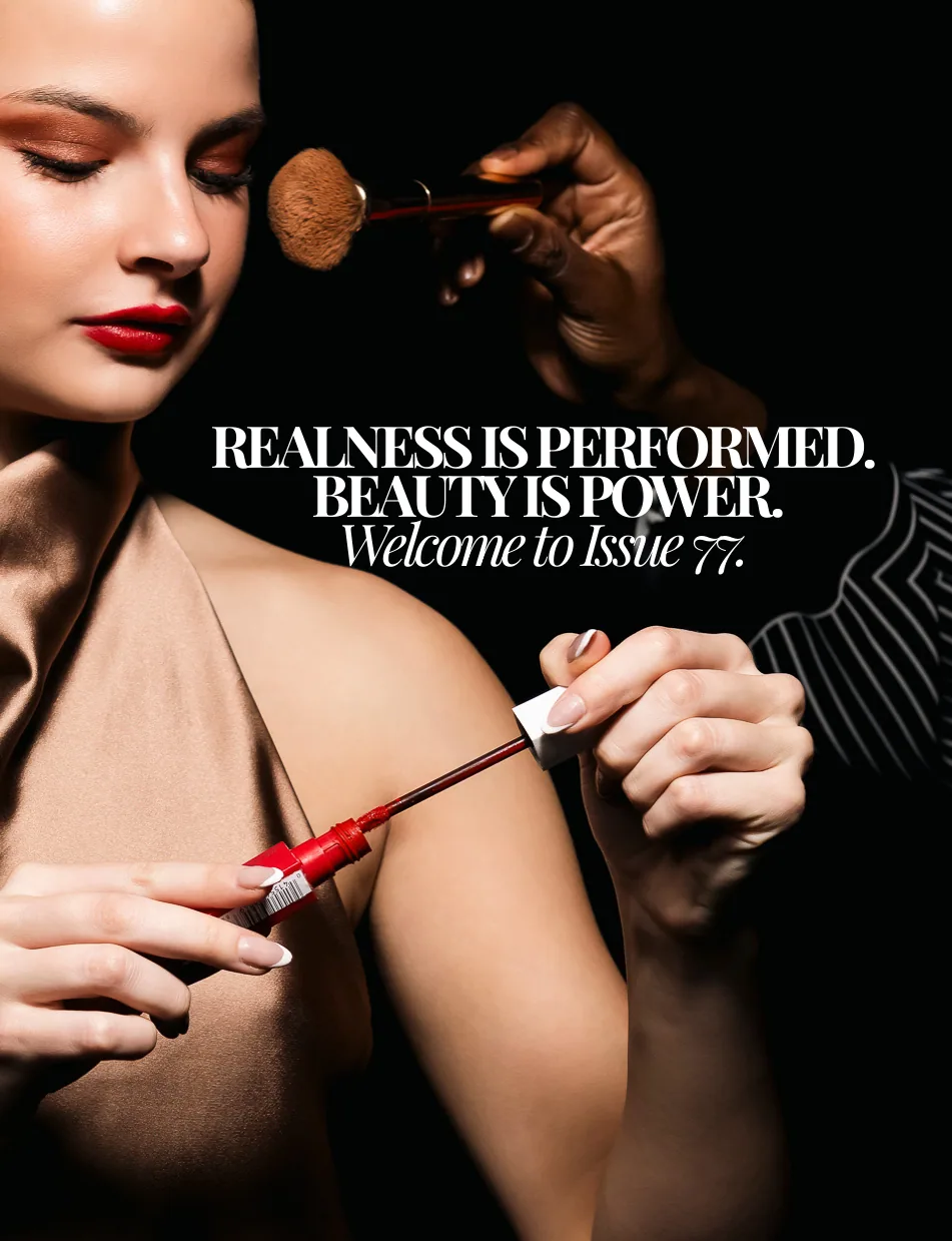 Beauty editorial from Justbe Magazine Issue 77